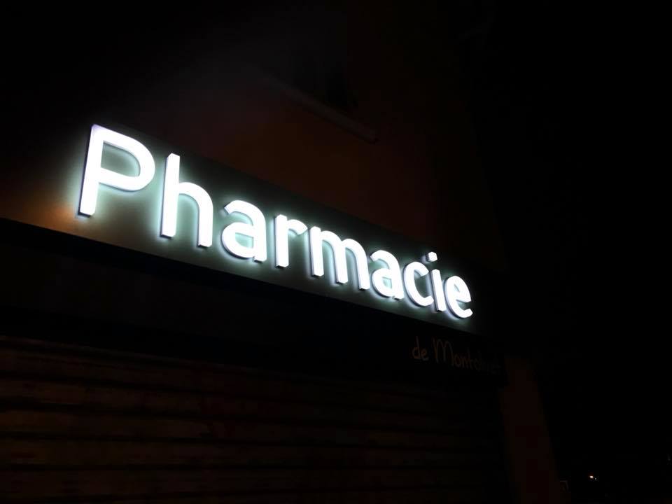 Enseigne Pharmacie Marseille